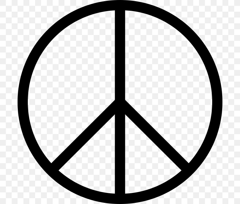 Peace Symbols Clip Art, PNG, 700x700px, Peace Symbols, Area, Black And White, Document, Gerald Holtom Download Free