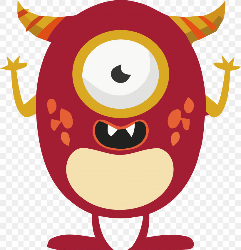 Monster, PNG, 2890x3000px, Monster, Cartoon, Character, Character Created By, Smiley Download Free