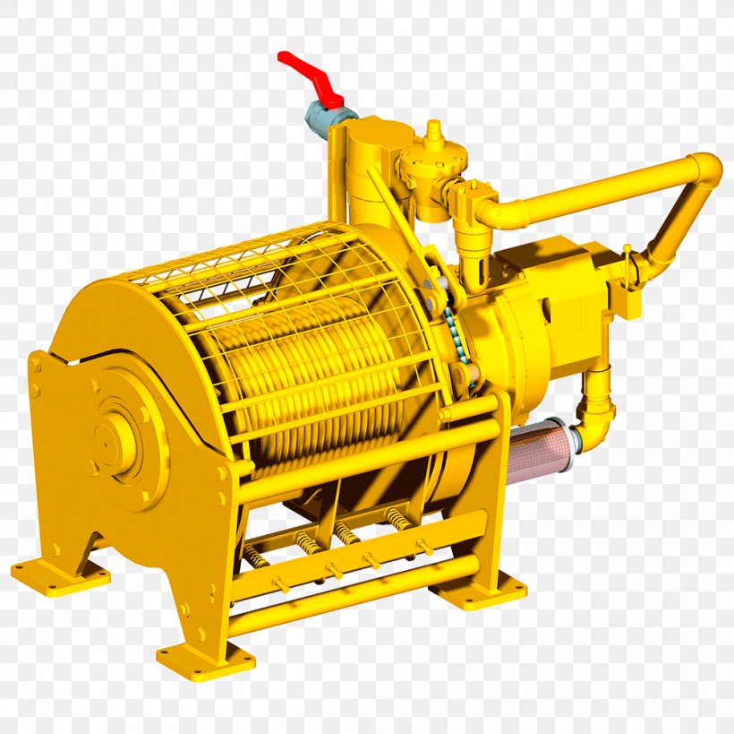 Winch Hydraulics Capstan Industry Machine, PNG, 1000x999px, Winch, Capstan, Cylinder, Davit, Electric Motor Download Free
