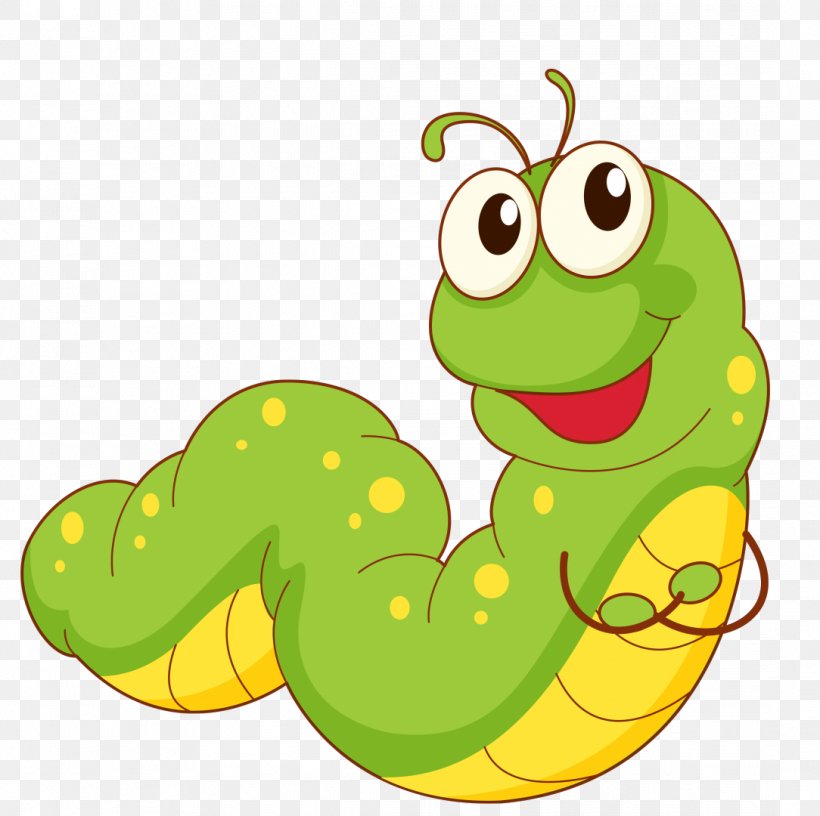 Worm Clip Art, PNG, 1084x1080px, Worm, Amphibian, Blog, Cartoon, Caterpillar Download Free