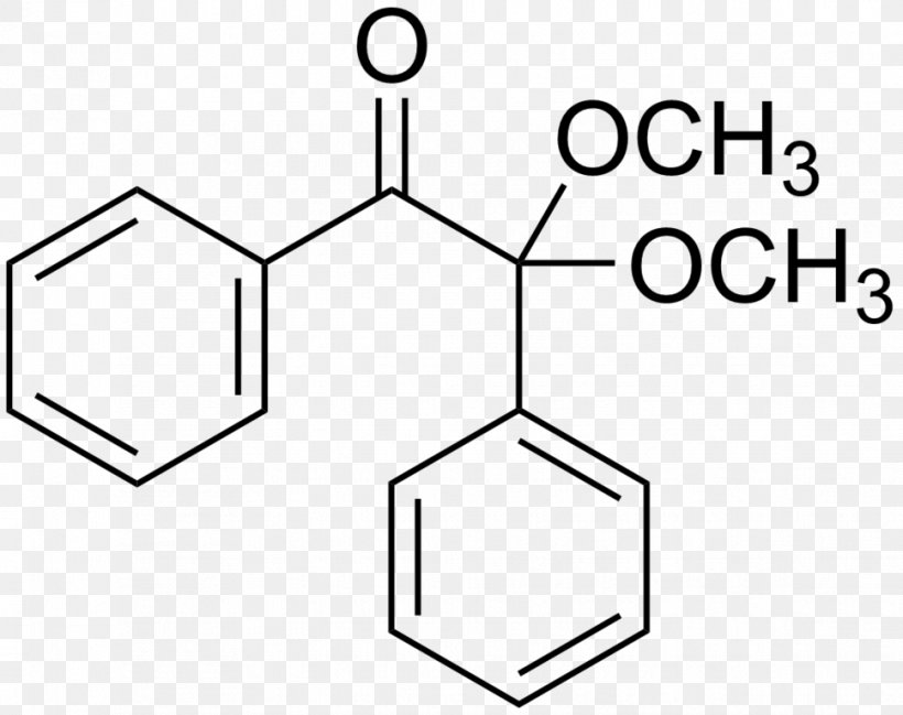 2,2-Dimethoxy-2-phenylacetophenone Photoinitiator Radical Initiator Paper, PNG, 969x768px, Photoinitiator, Acetone, Acetophenone, Area, Black And White Download Free