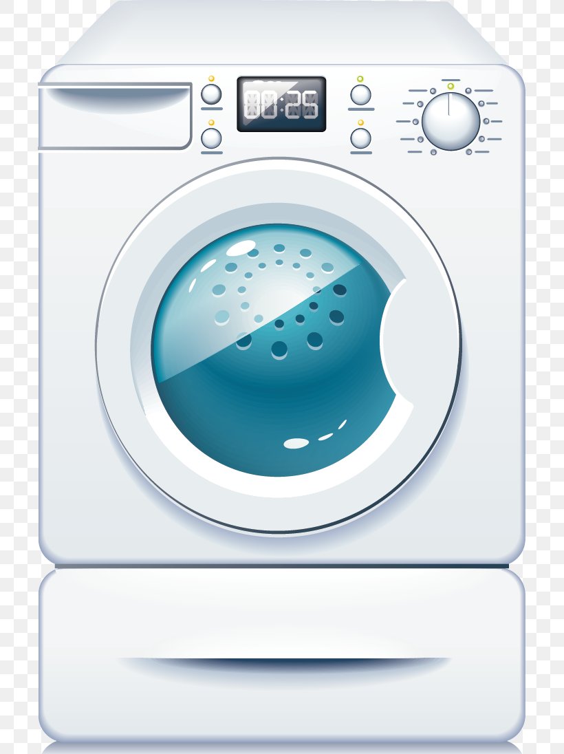 Washing Machine Cartoon, PNG, 709x1096px, Washing Machine, Cartoon, Clothes  Dryer, Flat Design, Haier Download Free