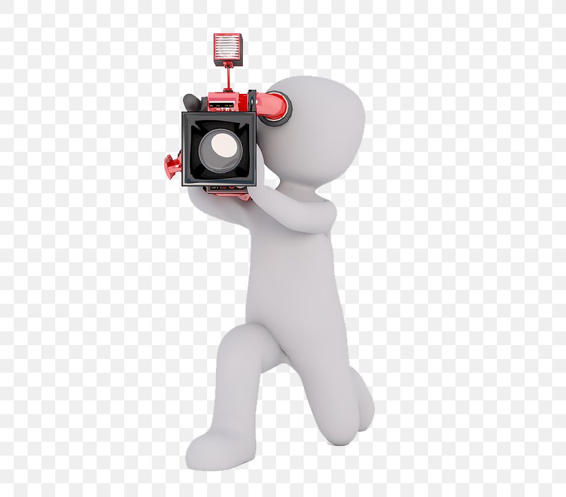 Camera Operator Cartoon Stock Photography, PNG, 720x720px, 3d Rendering, Camera Operator, Cartoon, Figurine, Film Download Free