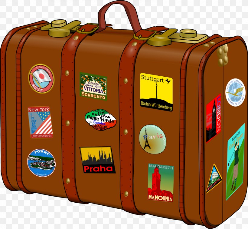 Suitcase Baggage Travel Clip Art, PNG, 1600x1477px, Suitcase, Bag, Baggage, Hand Luggage, Handbag Download Free