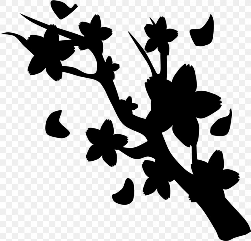 Twig Plant Stem Flower Leaf Clip Art, PNG, 913x876px, Twig, Blackandwhite, Botany, Branch, Flower Download Free