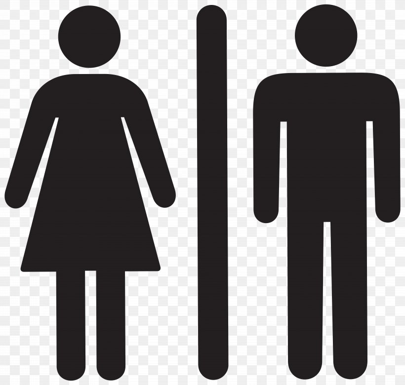 Unisex Public Toilet Sign Bathroom, PNG, 8000x7619px, Unisex Public Toilet, Bathroom, Black And White, Brand, Disability Download Free