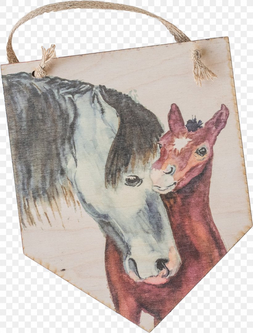 Horse Colt Fauna Watercolor Painting Pennant, PNG, 900x1183px, Horse, Colt, Fauna, Friends, Gift Download Free