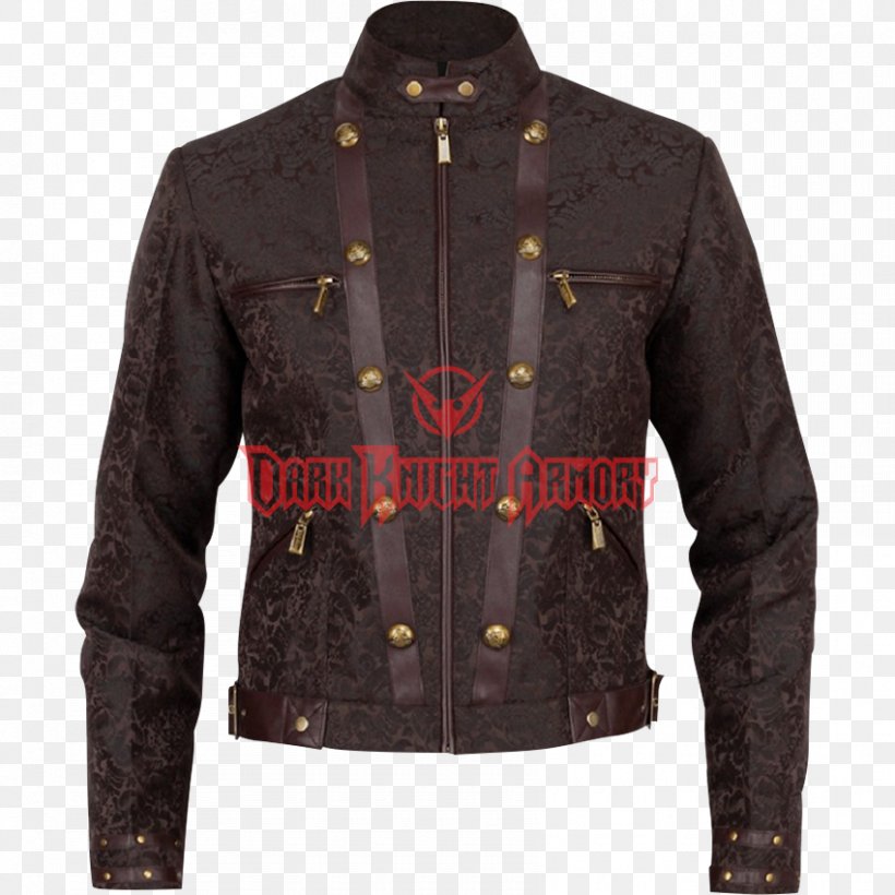 Leather Jacket T-shirt Sweatjacke Steampunk, PNG, 850x850px, Leather Jacket, Bluza, Coat, Corset, Jacket Download Free