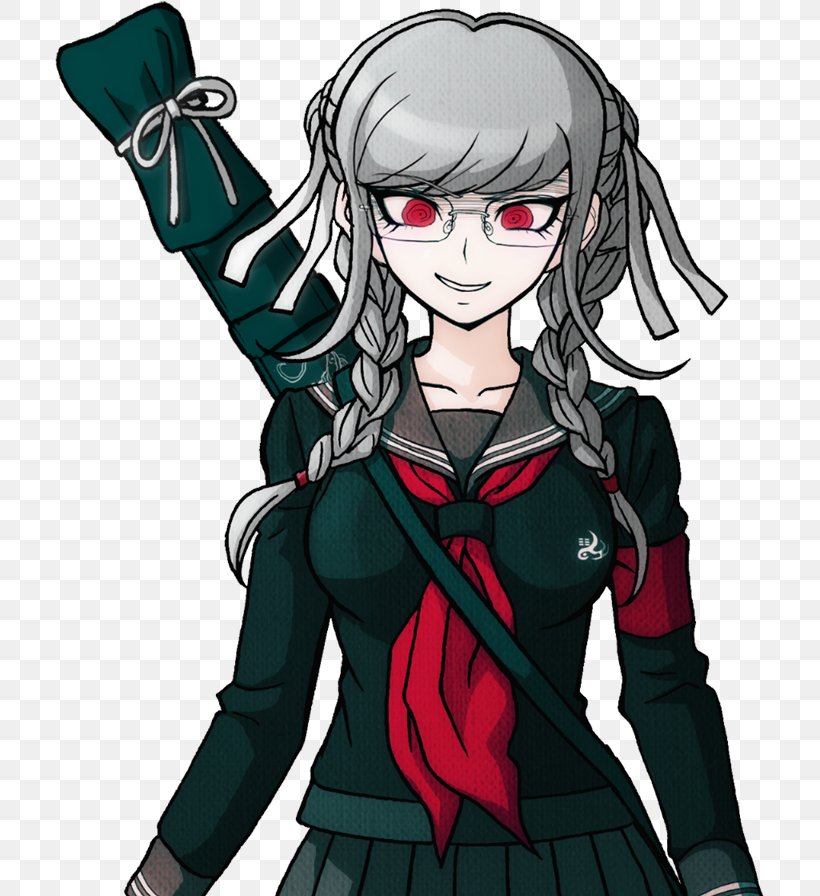 Danganronpa 2: Goodbye Despair Danganronpa V3: Killing Harmony Sprite Dangan Ronpa 1.2 Reload, PNG, 711x896px, Watercolor, Cartoon, Flower, Frame, Heart Download Free