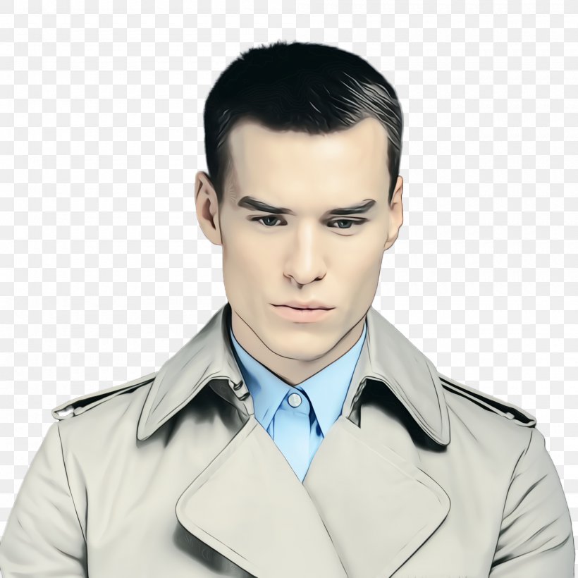 Face Forehead Chin Male White-collar Worker, PNG, 2000x2000px, Watercolor, Chin, Collar, Face, Forehead Download Free