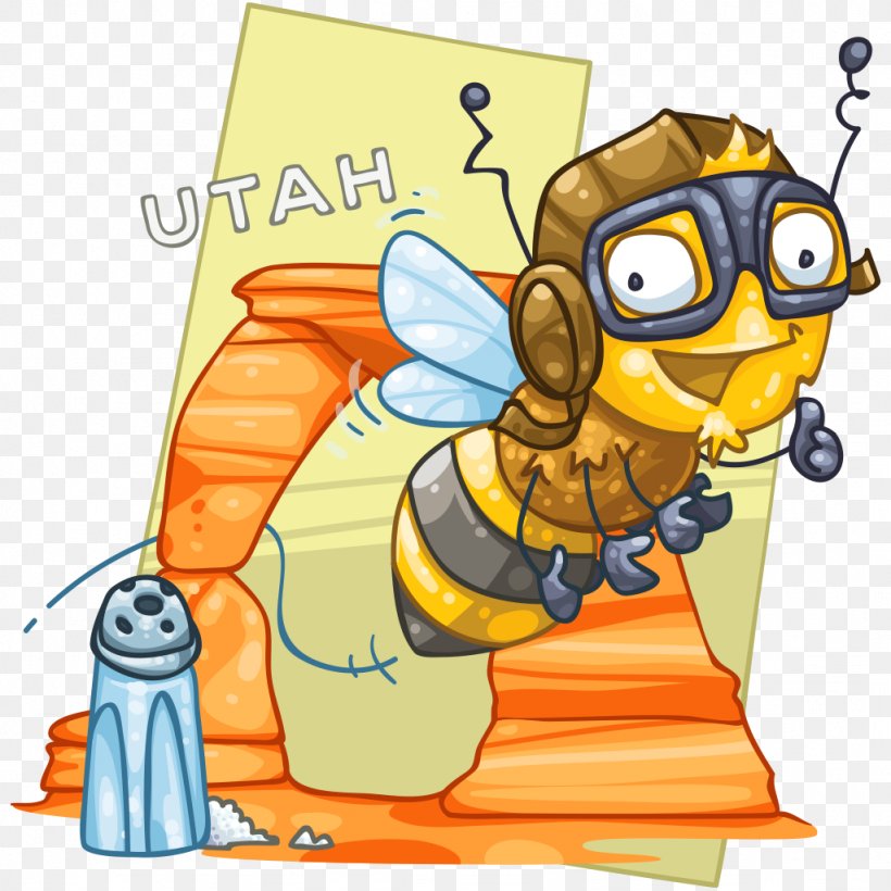 Honey Bee Insect Clip Art, PNG, 1024x1024px, Honey Bee, Area, Art, Bee, Cartoon Download Free