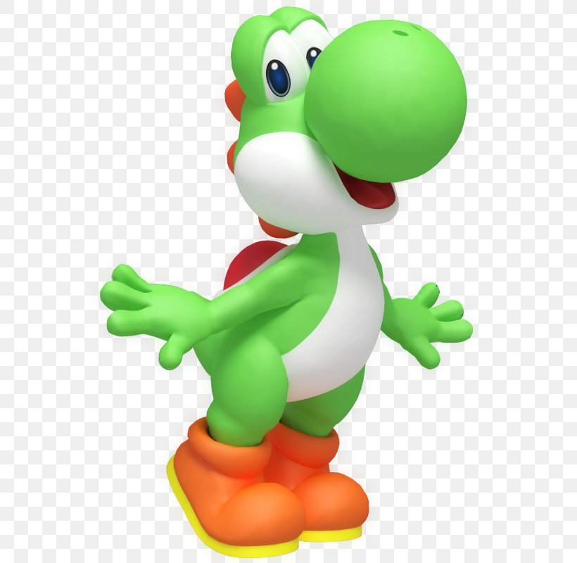 Mario & Yoshi Super Mario World 2: Yoshi's Island Yoshi's Story Yoshi's New Island, PNG, 570x800px, Mario Yoshi, Amphibian, Cartoon, Figurine, Frog Download Free