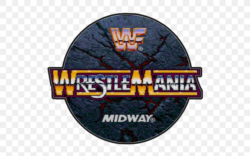 WWF WrestleMania: The Arcade Game Super Nintendo Entertainment System WWF WrestleMania: Steel Cage Challenge PlayStation Mega Drive, PNG, 512x512px, Wwf Wrestlemania The Arcade Game, Arcade Game, Brand, Game, Game Gear Download Free
