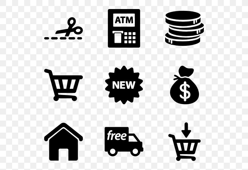 Go Shopping Png 600x564px Symbol Area Black Black And White Brand Download Free