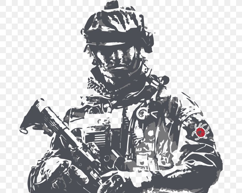 Battlefield V T-shirt Desktop Wallpaper Sniper Video, PNG, 690x655px, Battlefield V, Art, Black And White, Clothing, Computer Download Free