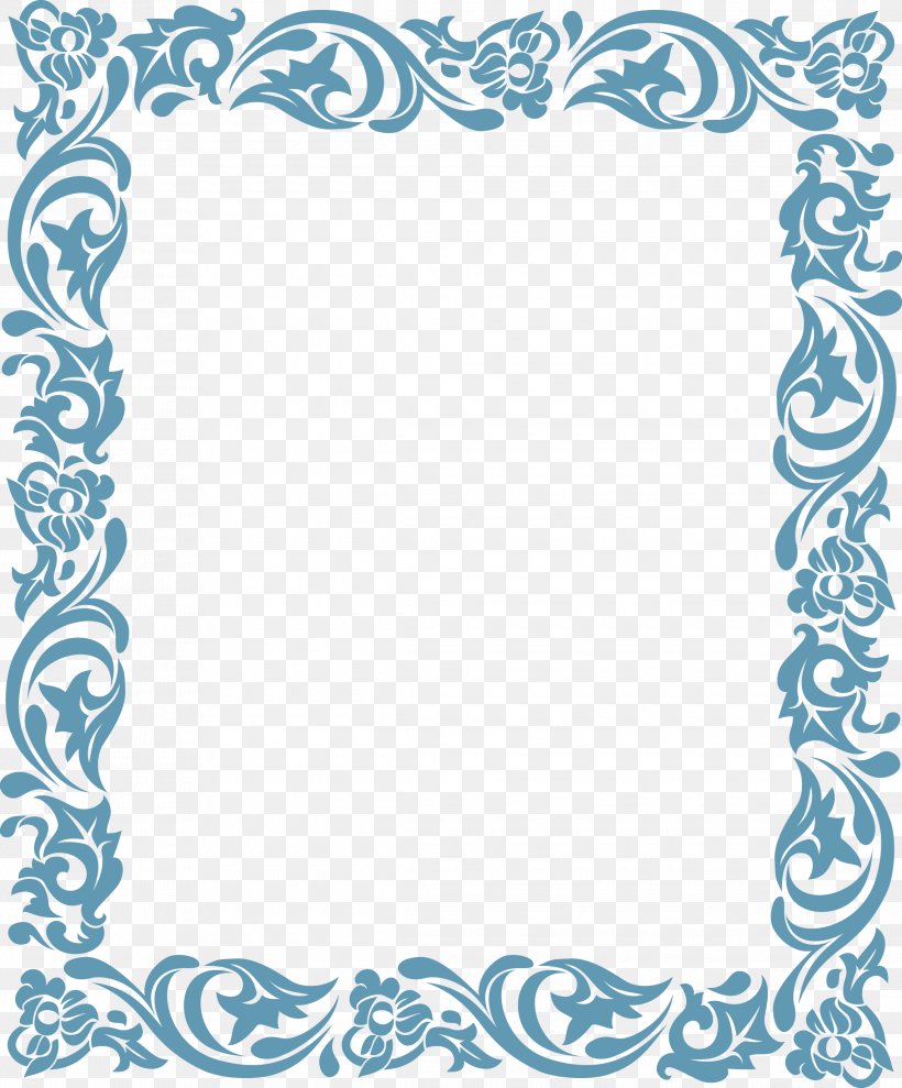 Blue Pattern Texture Poster European Border Element, PNG, 2280x2752px, Ornament, Area, Blue, Decorative Arts, Pattern Download Free