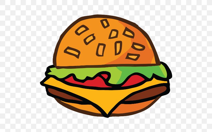 Hamburger French Fries Cheeseburger Hot Dog Fizzy Drinks, PNG, 512x512px, Hamburger, Area, Artwork, Cheeseburger, Fast Food Download Free
