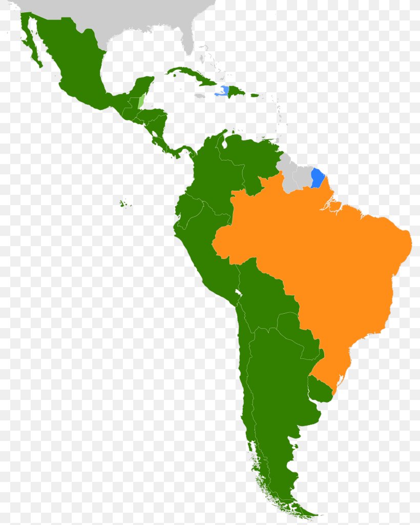Latin America The Guianas United States Central America Caribbean, PNG, 819x1024px, Latin America, Americas, Area, Caribbean, Central America Download Free