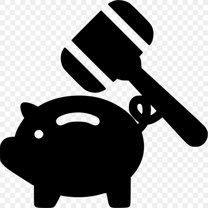 Piggy Bank Money Coin, PNG, 981x982px, Piggy Bank, Bank, Black, Black And White, Carnivoran Download Free