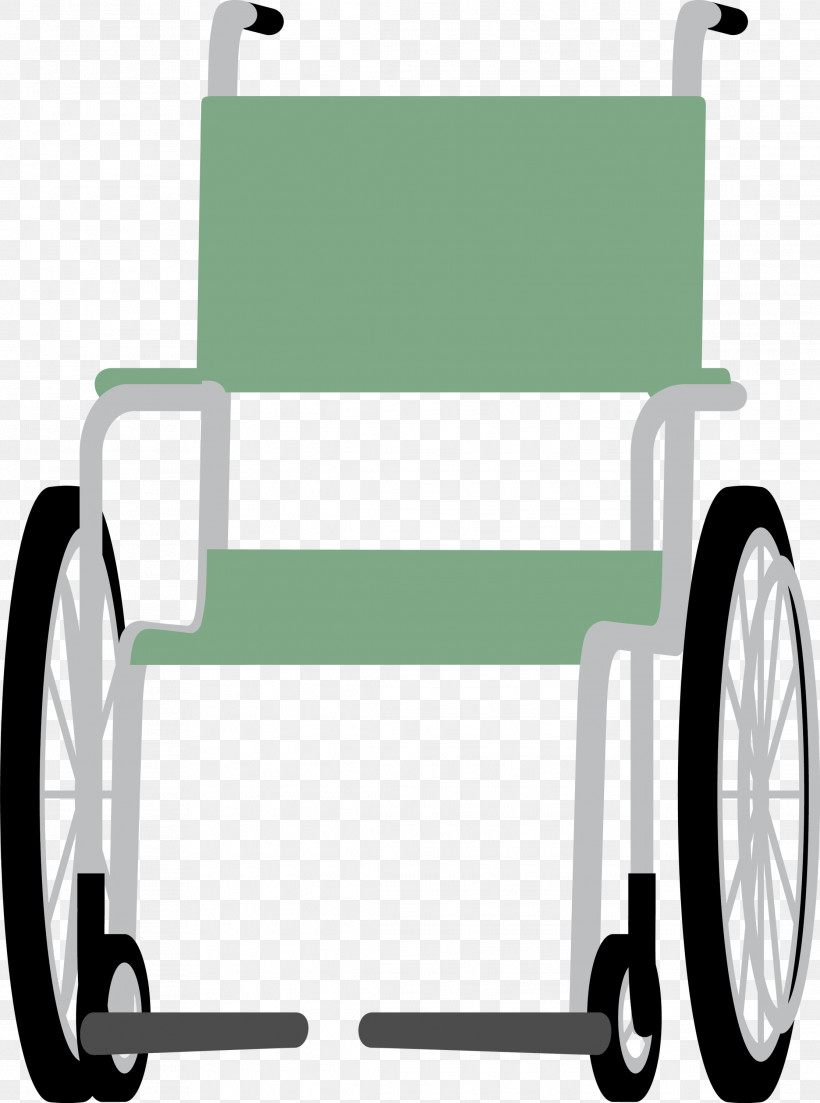 Wheelchair, PNG, 2229x2999px, Wheelchair, Automobile Engineering, Chair, Furniture, Green Download Free
