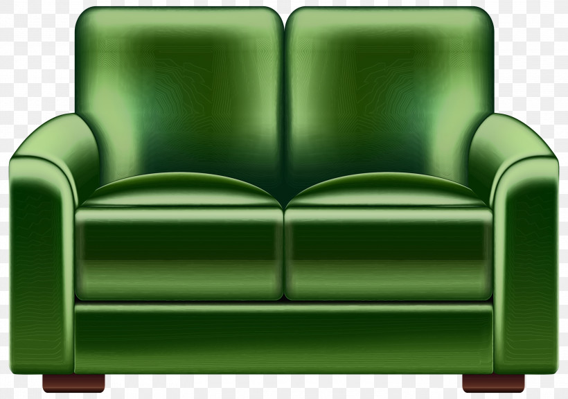 Green Furniture Couch Club Chair Chair, PNG, 3000x2109px, Watercolor, Chair, Club Chair, Couch, Furniture Download Free