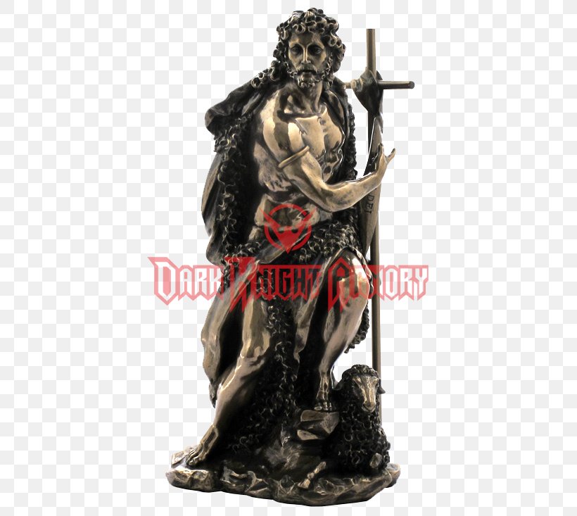 Statue Head Of Saint John The Baptist Figurine Sculpture, PNG, 733x733px, Statue, Baptism, Baptists, Bronze, Christianity Download Free