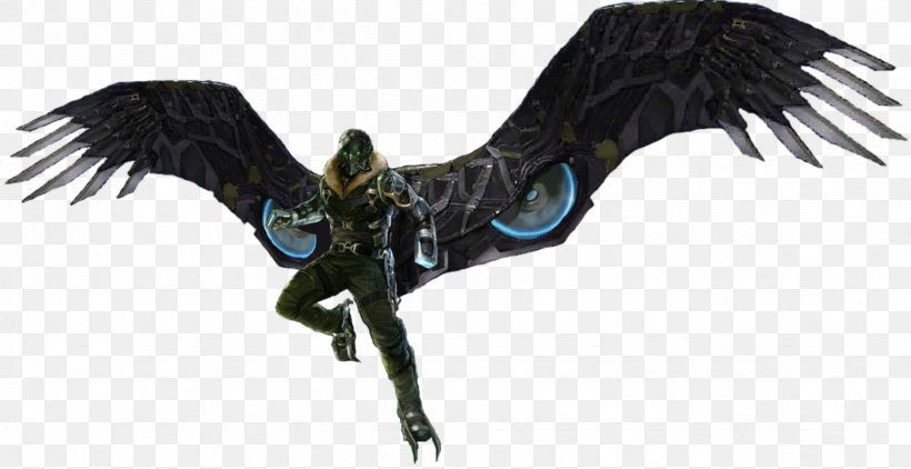 Vulture Spider-Man Dr. Otto Octavius Star-Lord YouTube, PNG, 1943x1000px, Vulture, Amazing Spiderman, Animal Figure, Beak, Bird Download Free