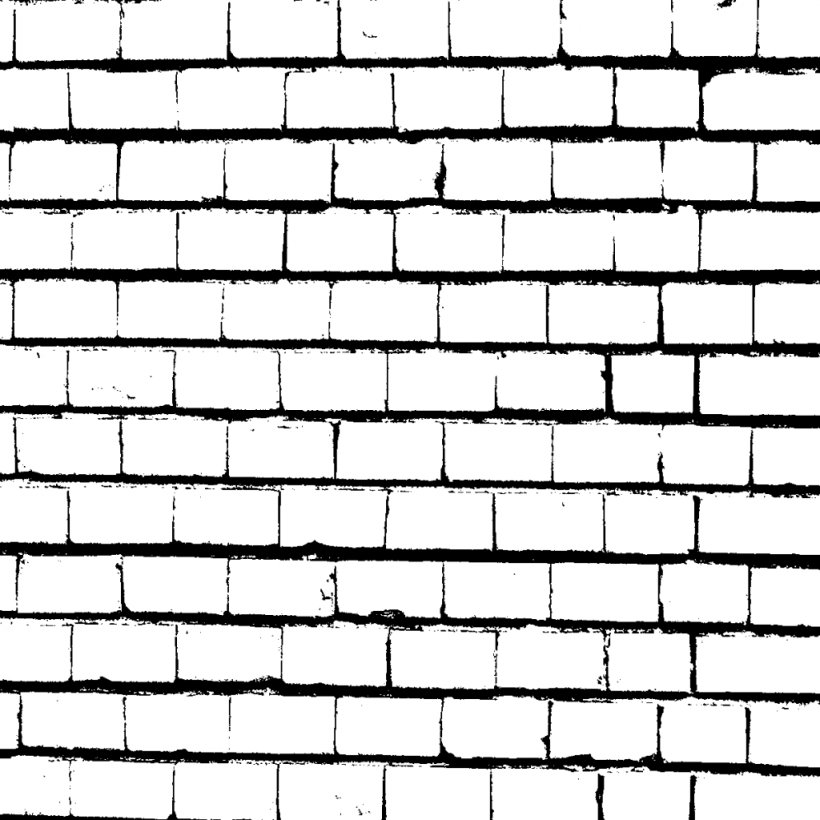 Brick Wall Black And White Photography, PNG, 1024x1024px, Brick, Black ...