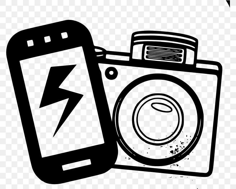 Camera Phone IPhone Clip Art, PNG, 778x656px, Camera, Area, Black And White, Brand, Camera Accessory Download Free