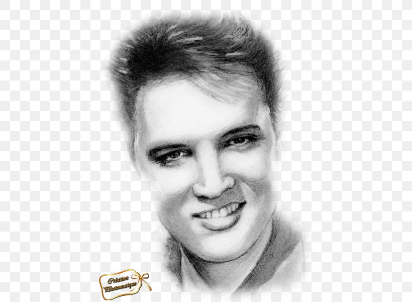 Elvis Presley Drawing Painting Sketch, PNG, 428x600px, Watercolor, Cartoon,  Flower, Frame, Heart Download Free