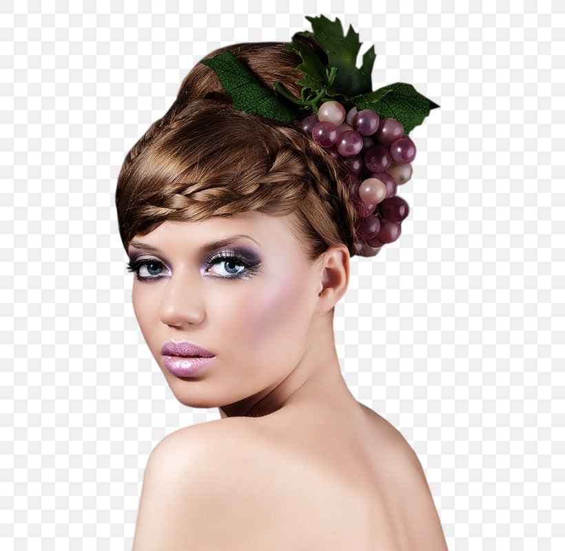Grape Woman Female, PNG, 548x800px, Grape, Beauty, Black, Black And White, Brown Hair Download Free