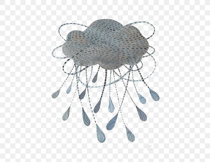 Rain Cloud, PNG, 510x633px, Cloud, Animation, Cartoon, Feather, Leaf Download Free