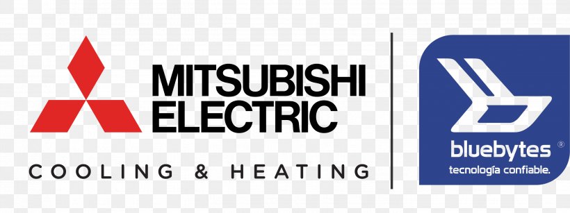 Air Conditioning Mitsubishi Electric HVAC Electricity Heating System, PNG, 2831x1063px, Air Conditioning, Area, Banner, Brand, Central Heating Download Free