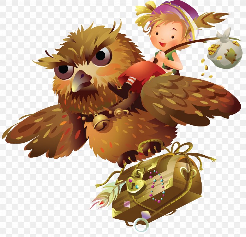 Owl Royalty-free Illustration, PNG, 3739x3600px, Owl, Bird, Bird Of Prey, Child, Photography Download Free