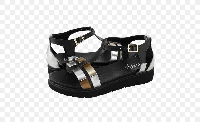 Slide Sandal Shoe Walking, PNG, 500x500px, Slide, Black, Black M, Footwear, Outdoor Shoe Download Free