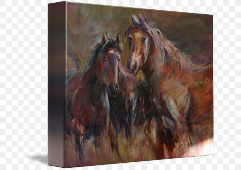 Mustang Watercolor Painting Stallion Mare, PNG, 650x580px, Mustang, Acrylic Paint, Acrylic Resin, Art, Canvas Download Free