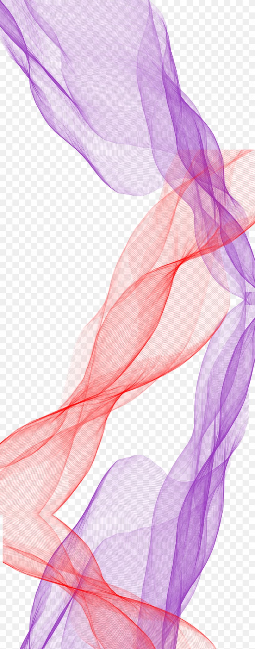 Ribbon Silk, PNG, 1024x2600px, Ribbon, Art, Color, Magenta, Material Download Free
