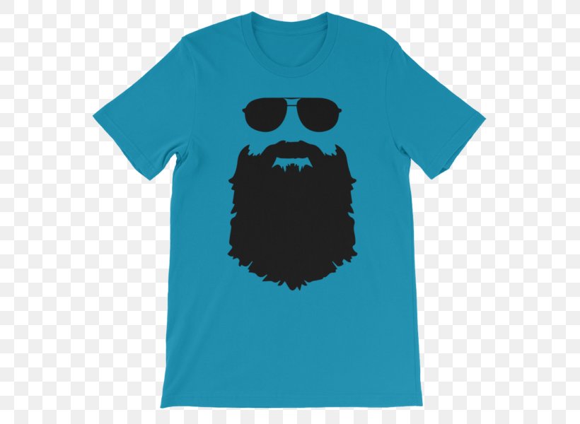 T-shirt Wall Decal Sticker Beard, PNG, 600x600px, Tshirt, Active Shirt, Aqua, Beard, Beard Oil Download Free