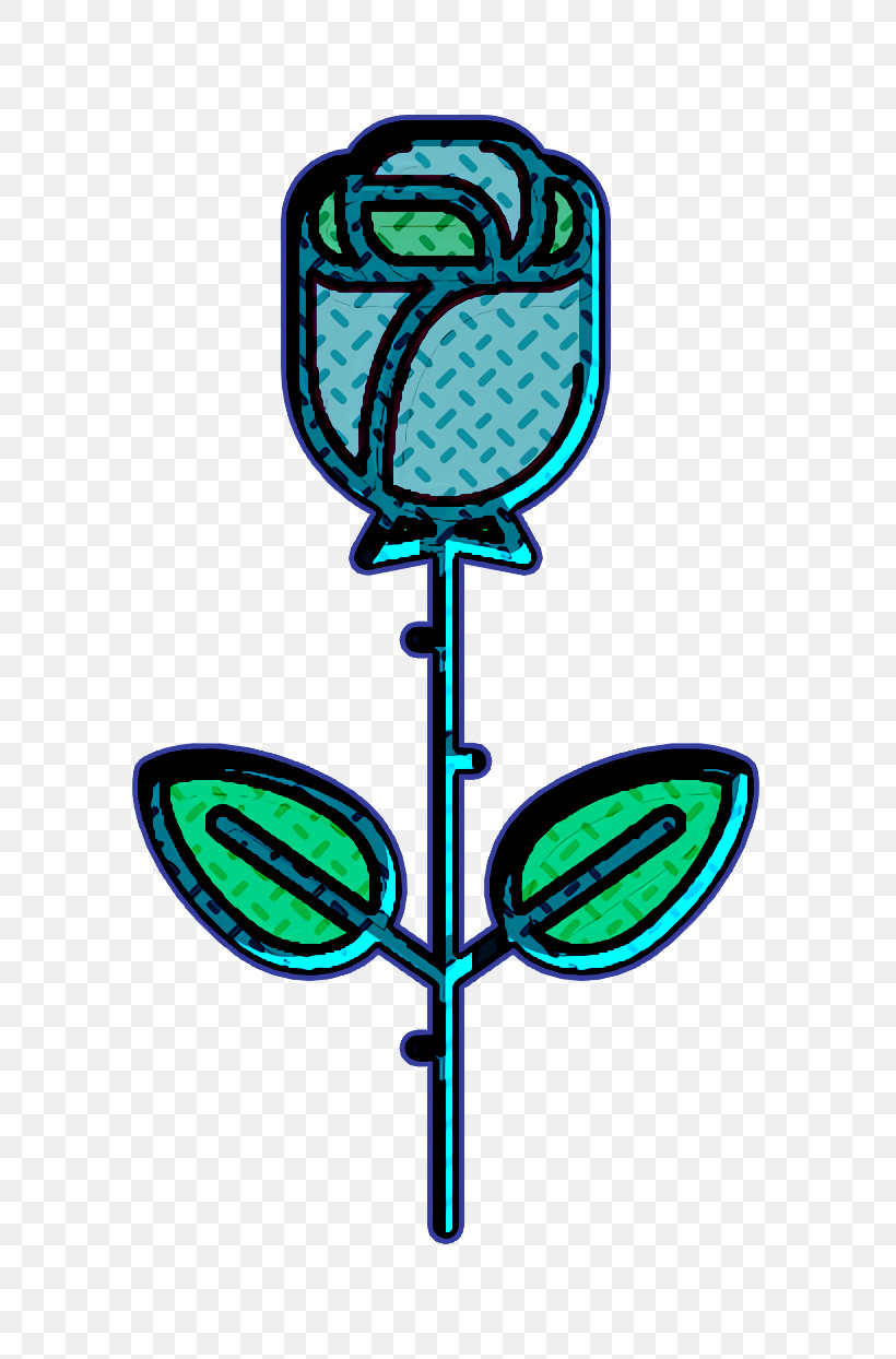 Linear Gardening Elements Icon Rose Icon, PNG, 688x1244px, Linear Gardening Elements Icon, Cartoon, Drawing, Flower, Flower Bouquet Download Free