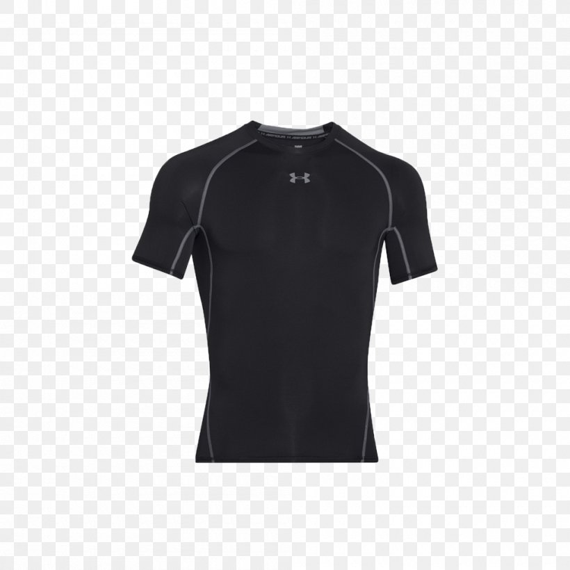 T-shirt Hoodie Sleeve Jersey Under Armour, PNG, 1000x1000px, Tshirt, Active Shirt, Black, Cap, Clothing Download Free