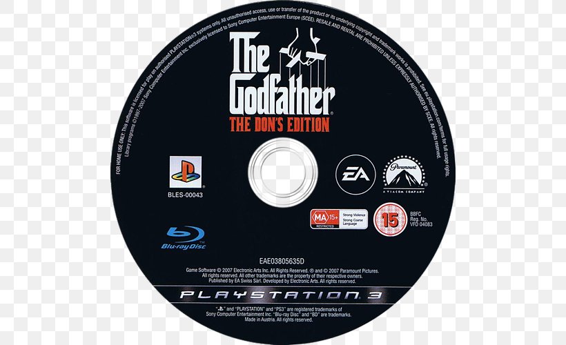 The Godfather: The Dons Edition Vito Corleone The Godfather II Michael Corleone, PNG, 500x500px, Godfather, Brand, Compact Disc, Corleone Family, Data Storage Device Download Free