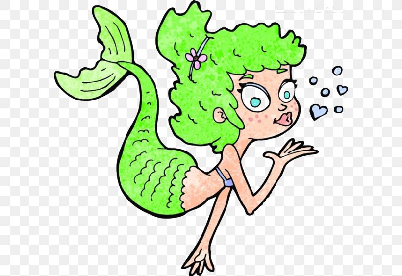 Cartoon Mermaid Royalty-free Clip Art, PNG, 600x563px, Cartoon, Art, Artwork, Drawing, Fictional Character Download Free