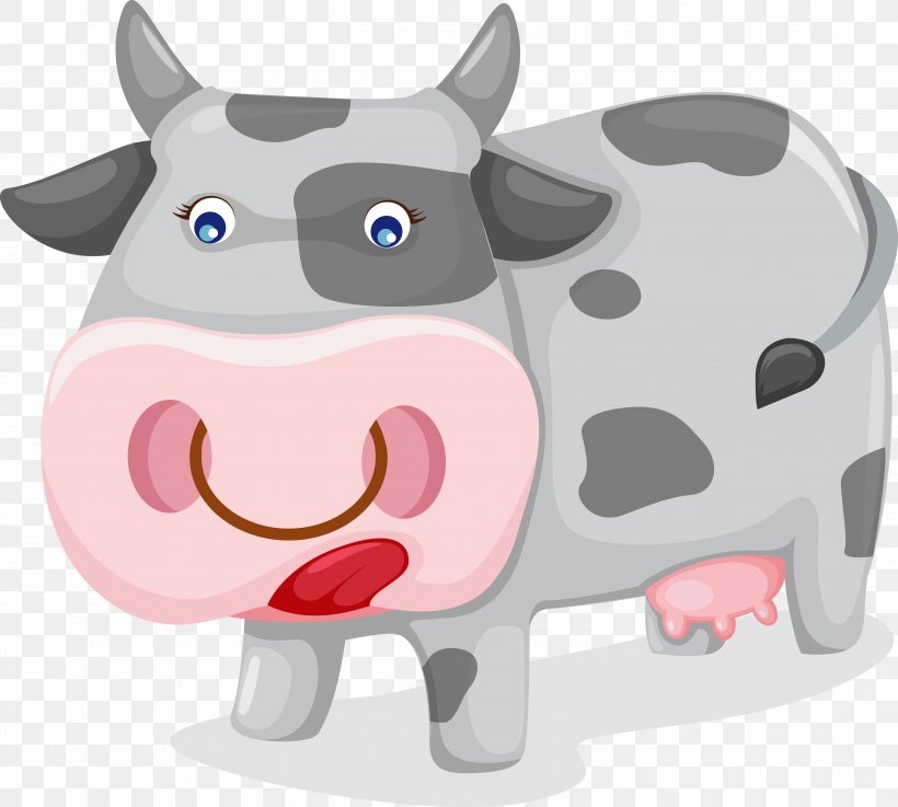 Cattle Farm Cartoon Clip Art, PNG, 5715x5138px, Cattle, Cartoon, Farm, Graphic Arts, Livestock Download Free