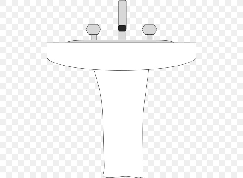 Sink Bathroom Clip Art, PNG, 505x600px, Sink, Bathroom, Black And White, Cleaning, Drinkware Download Free