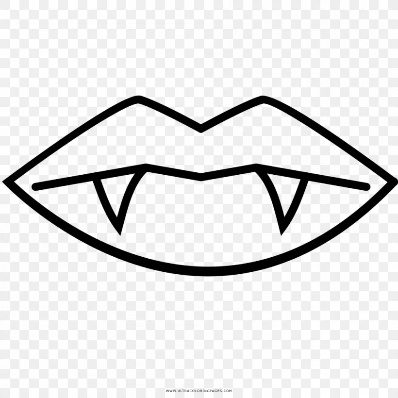 Drawing Vampire Coloring Book Tusk, PNG, 1000x1000px, Drawing, Area, Black, Black And White, Blood Download Free
