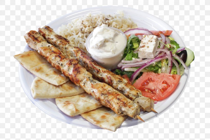 Souvlaki Greek Cuisine Gyro Kebab Mediterranean Cuisine, PNG, 1000x667px, Souvlaki, American Food, Chicken Meat, Cuisine, Dish Download Free