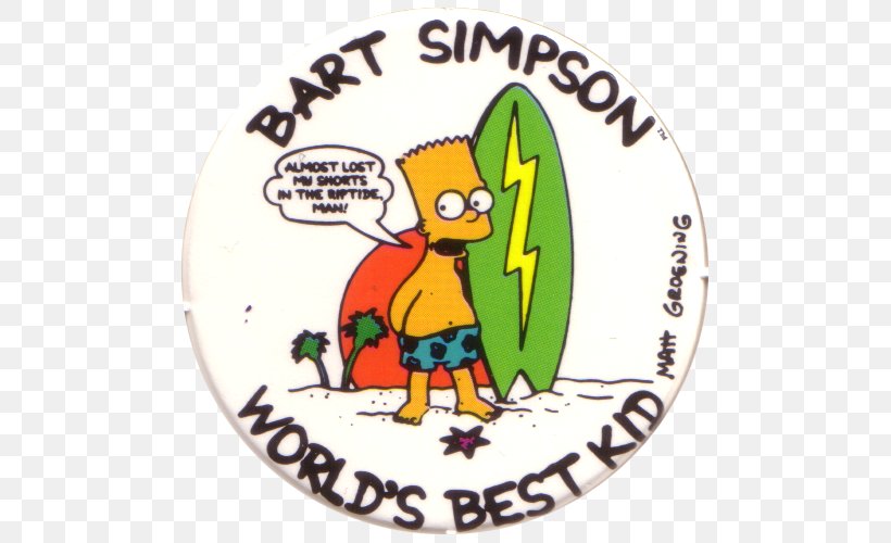 Bart Simpson Tazos Milk Caps Logo Sabritas, PNG, 500x500px, Bart Simpson, Animal, Animation, Area, Clothing Accessories Download Free
