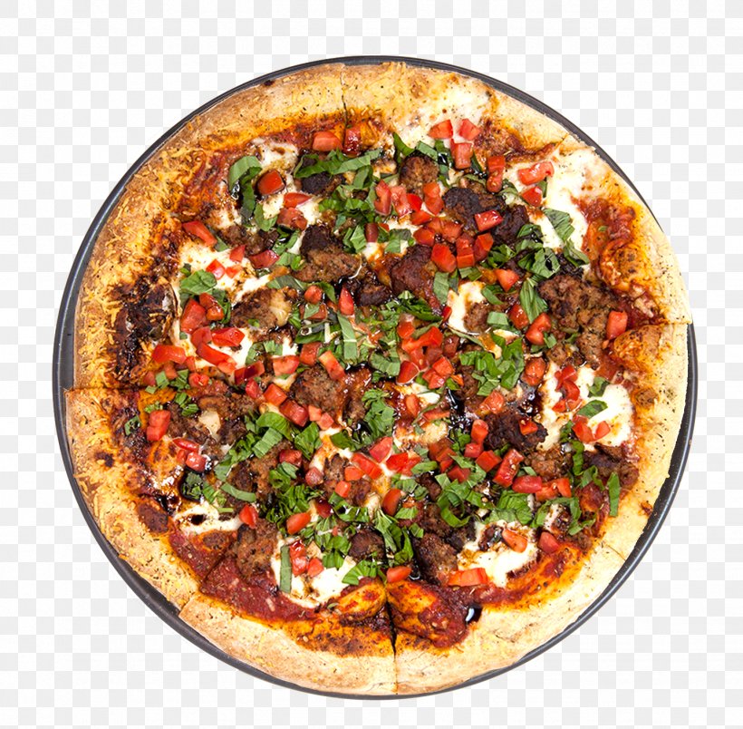 California-style Pizza Sicilian Pizza Italian Cuisine Marinara Sauce, PNG, 1438x1410px, Californiastyle Pizza, American Food, Basil, California Style Pizza, Caper Download Free