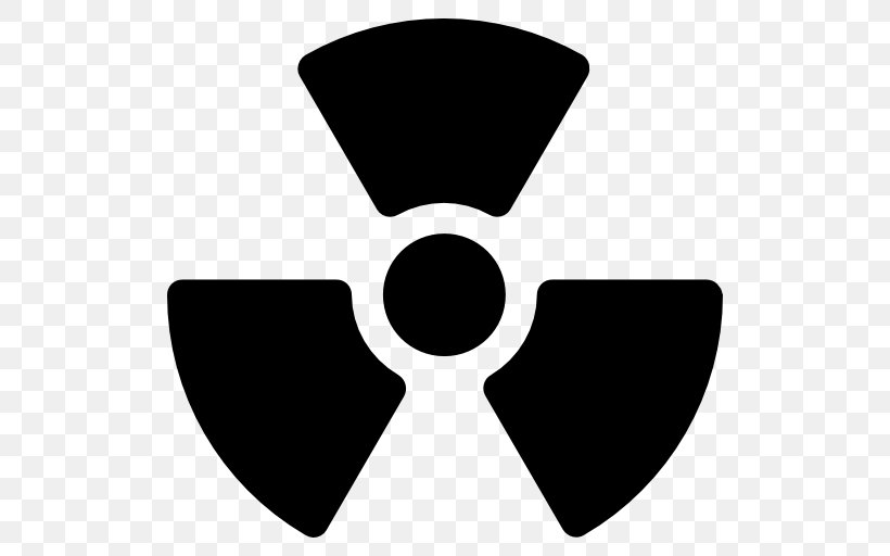 Radioactive Decay Hazard Symbol Radioactive Contamination Radiation Biological Hazard, PNG, 512x512px, Radioactive Decay, Biological Hazard, Black, Black And White, Energy Download Free