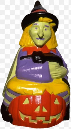 Clay Witch - Halloween Download PNG